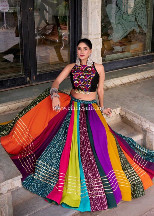 Alia Bhatt Inspired Bandhni Chaniya choli