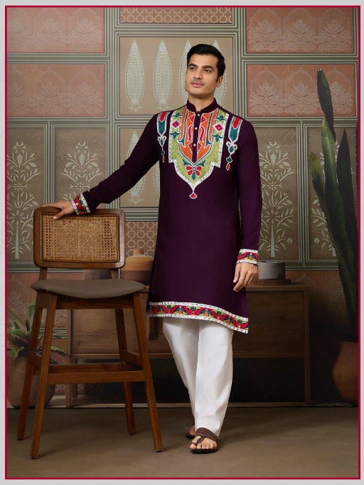 Men's Navratri kutchi Kurta