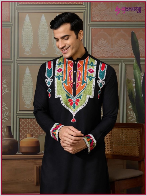 Men's Navratri kutchi Kurta