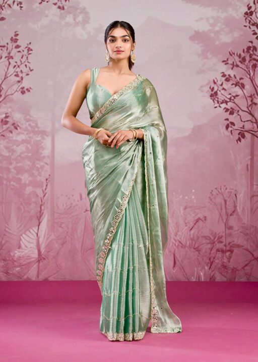 Soft Burbury Silk Bollywood Saree
