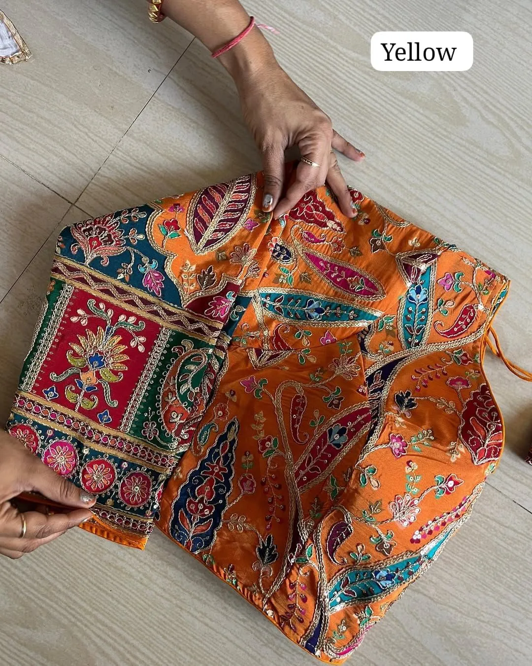 Festive Wear Readymade Blouse - Image 4