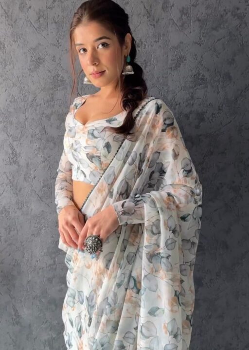 Dreamy Floral RTW Saree