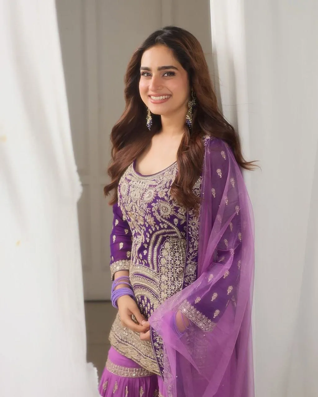 Aisha Khan Inspired Sharara Suit - Image 5