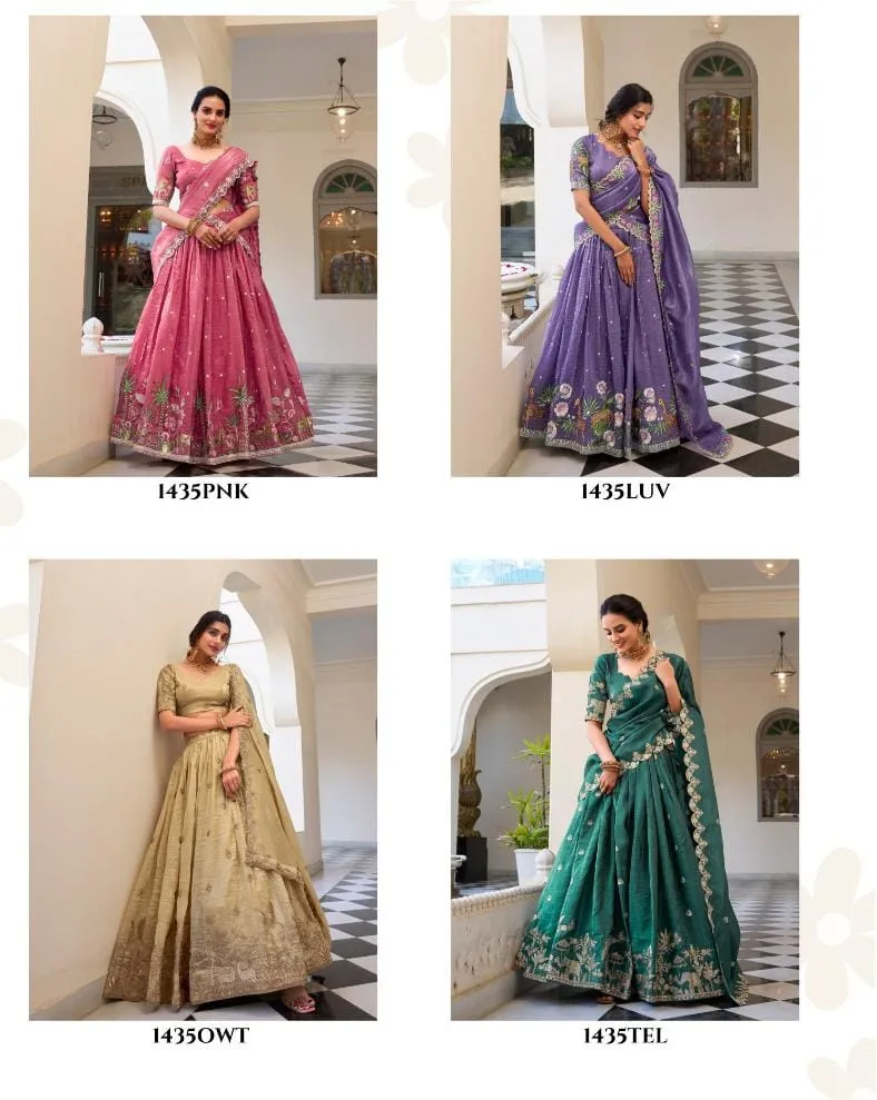 Baby Pink Bridesmaid Lehenga Choli 2025 - Image 2