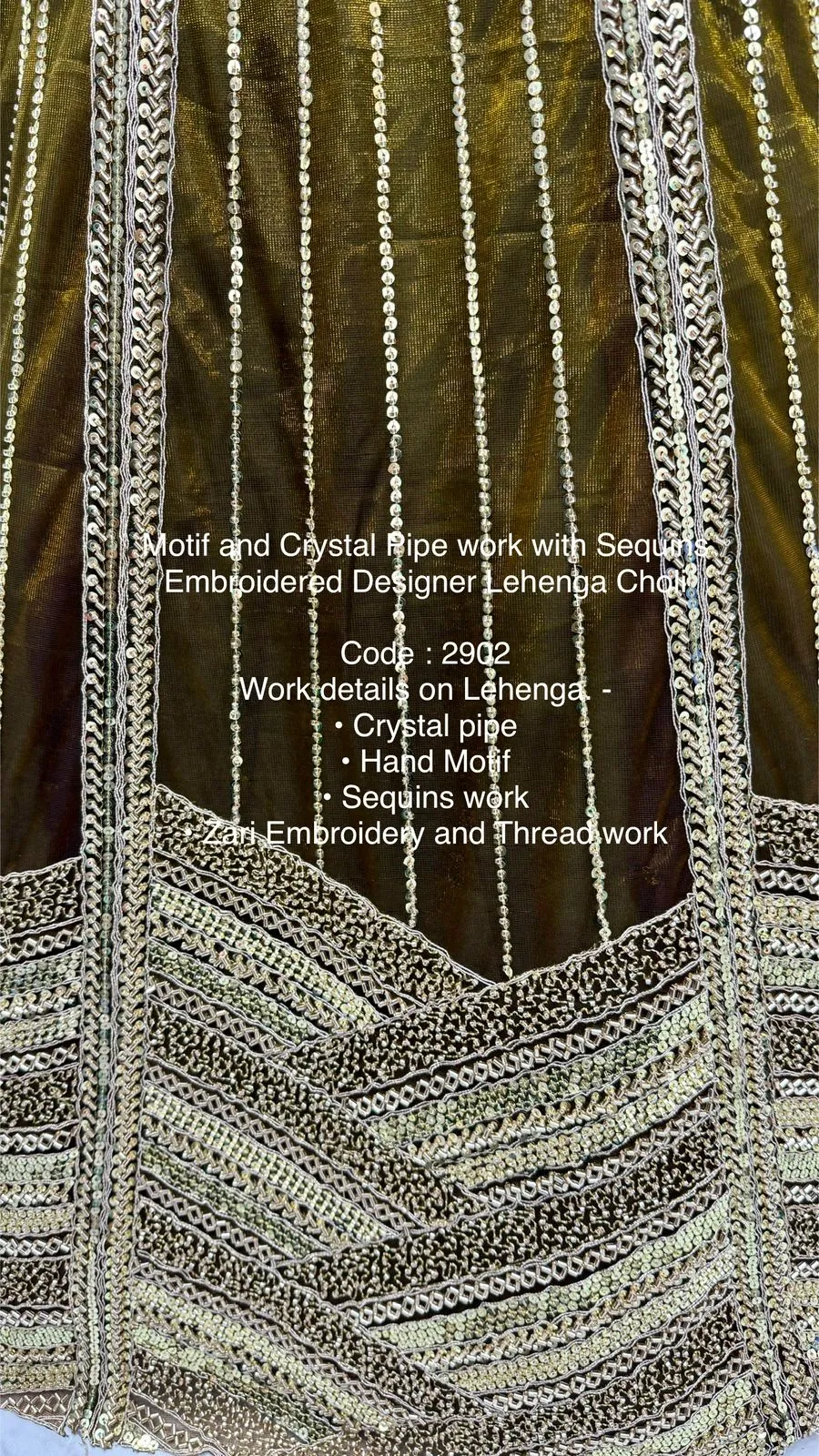 Bridal Net Lehenga Choli Designs - Image 13
