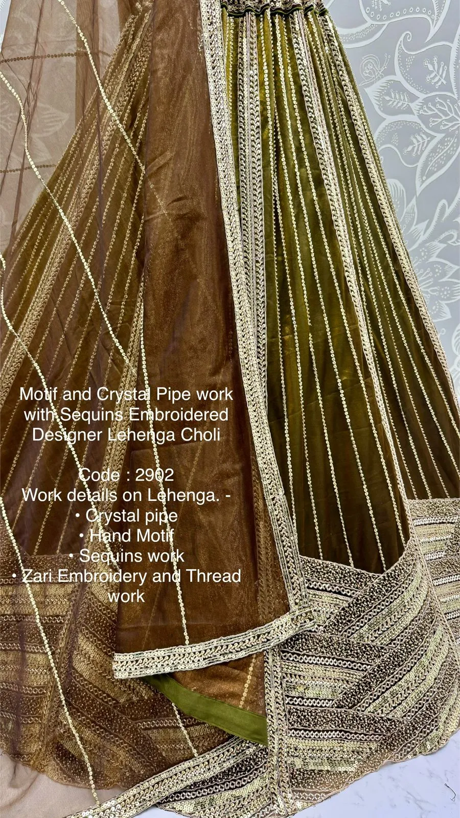 Bridal Net Lehenga Choli Designs - Image 4