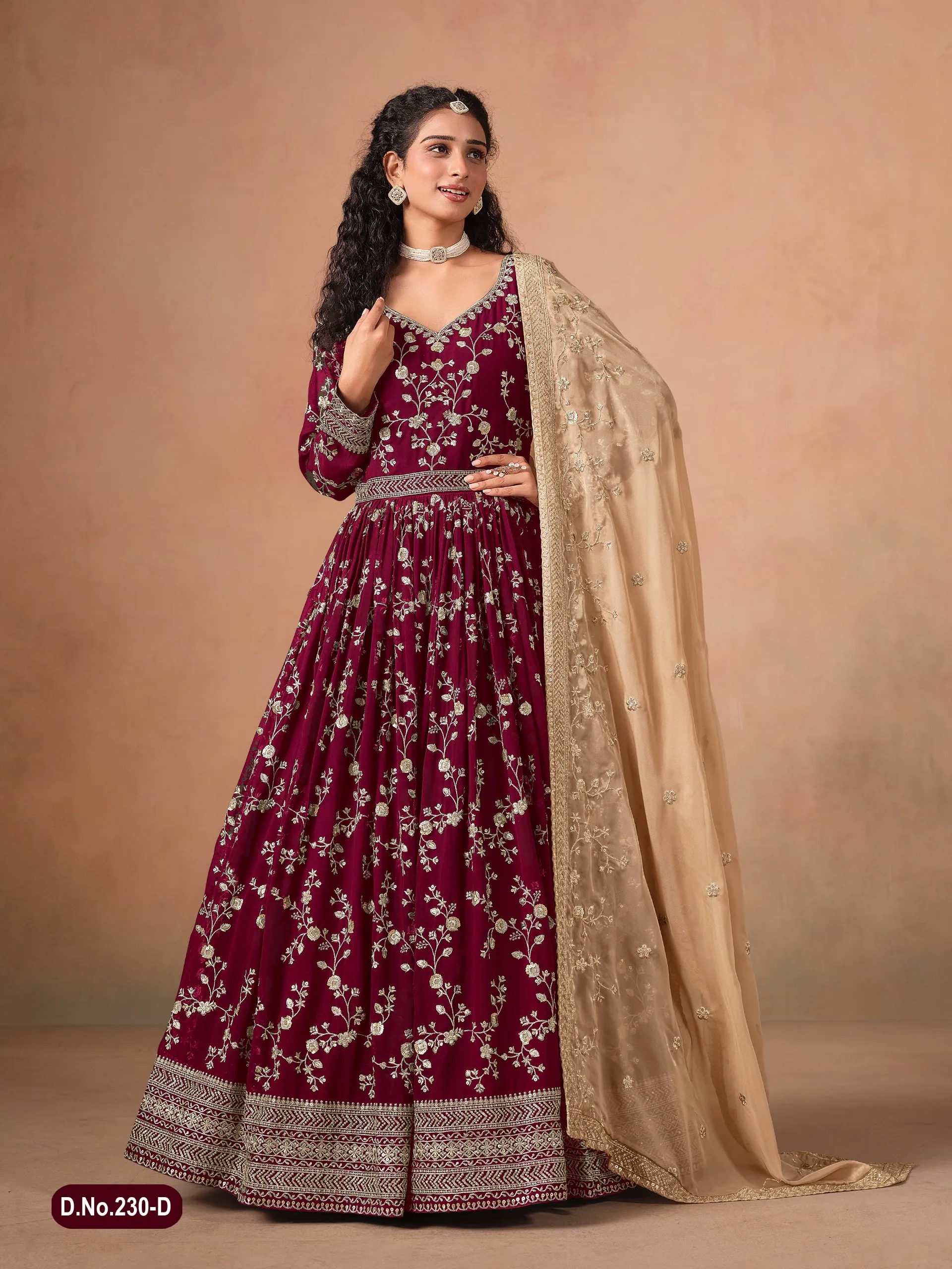 Brides Maid Anarkali Suit 2025
