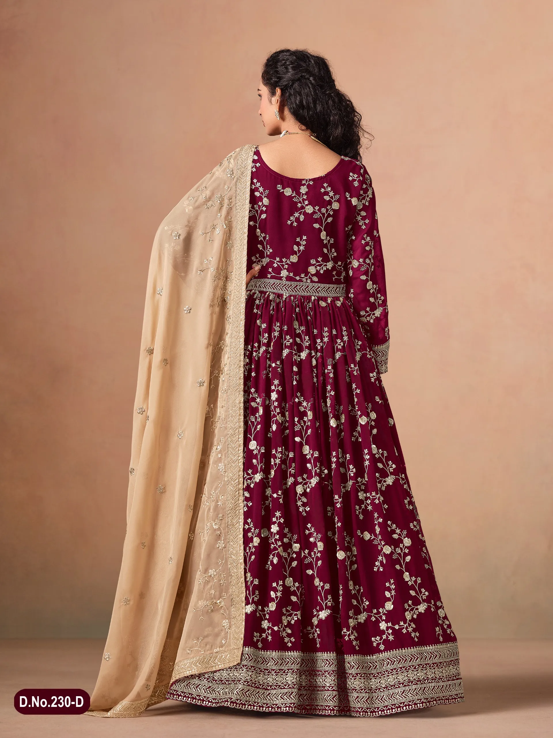 Brides Maid Anarkali Suit 2025 - Image 10