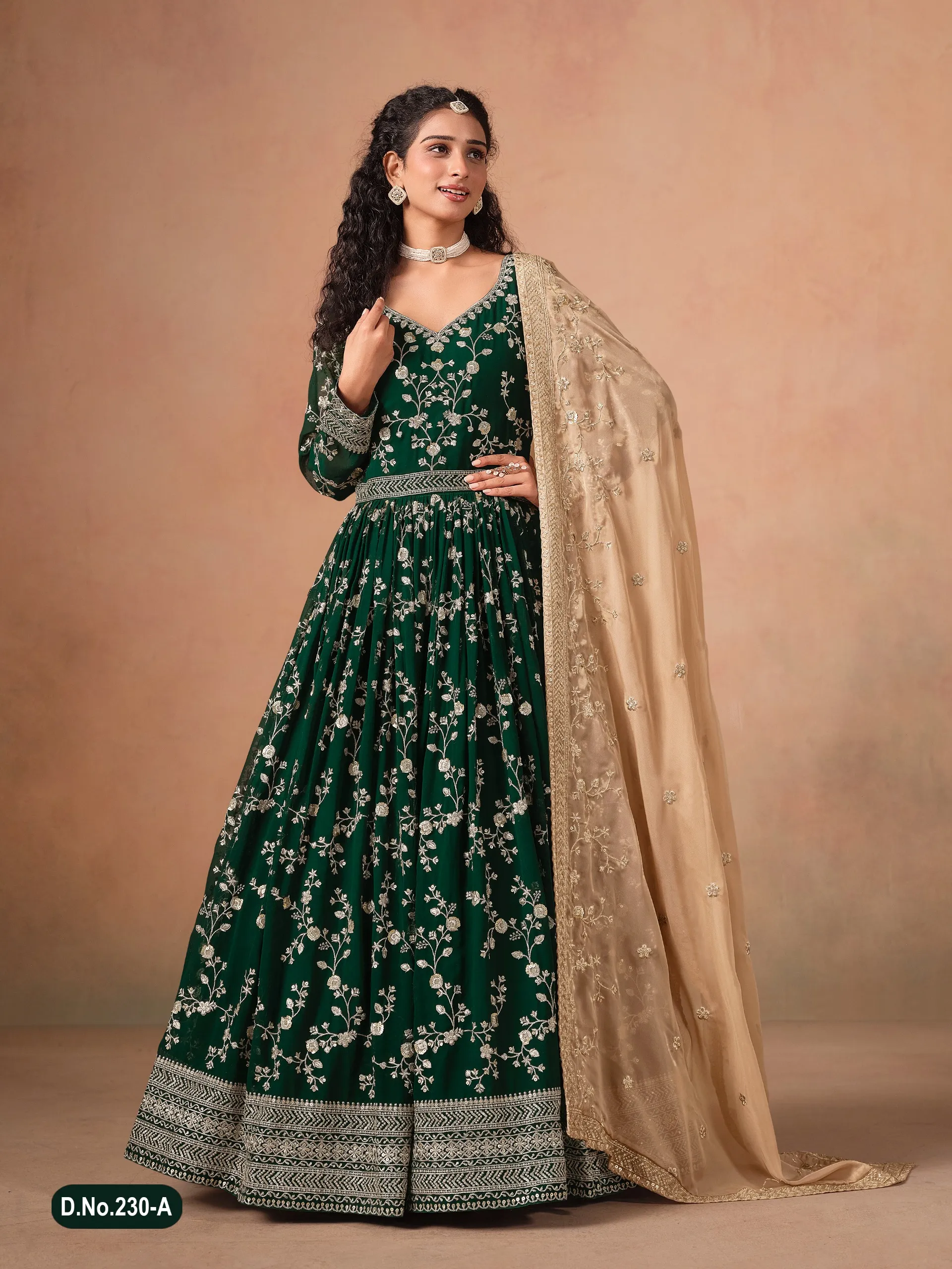 Brides Maid Anarkali Suit 2025 - Image 11