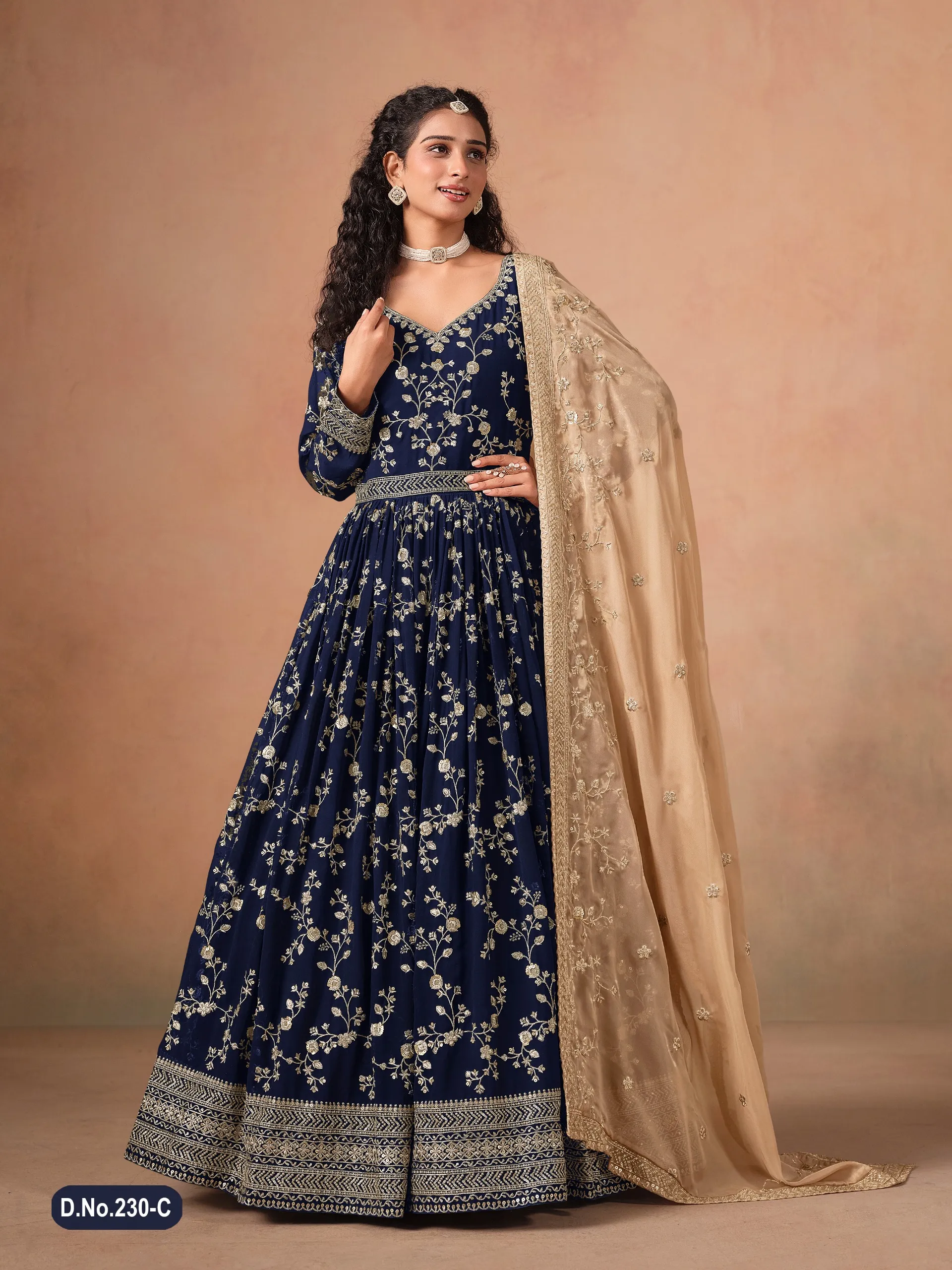 Brides Maid Anarkali Suit 2025 - Image 7
