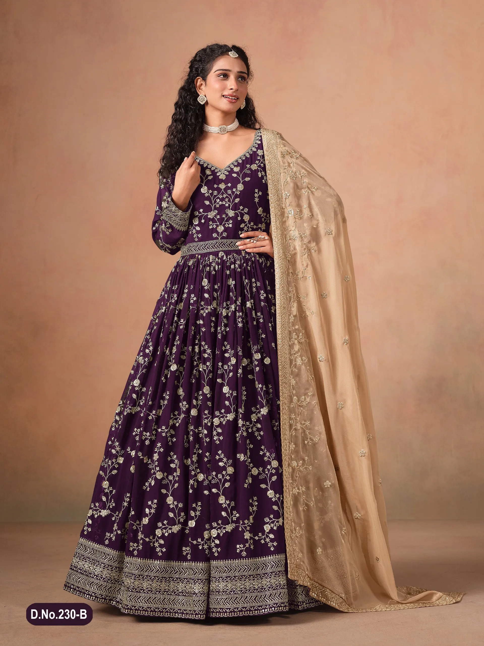 Brides Maid Anarkali Suit 2025 - Image 8