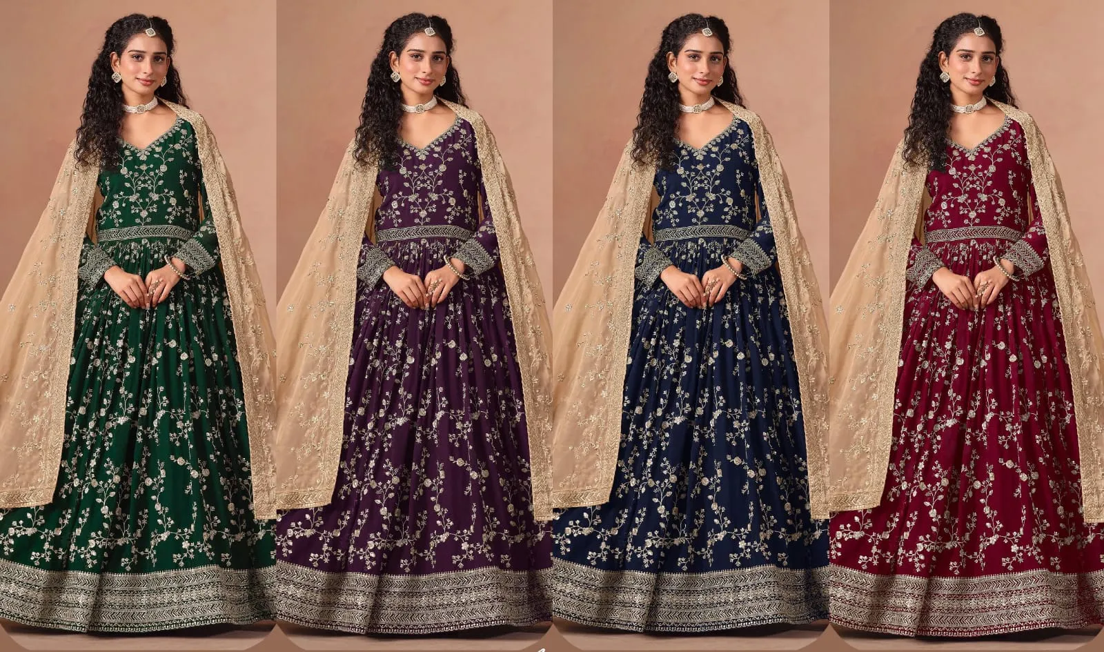 Brides Maid Anarkali Suit 2025 - Image 9