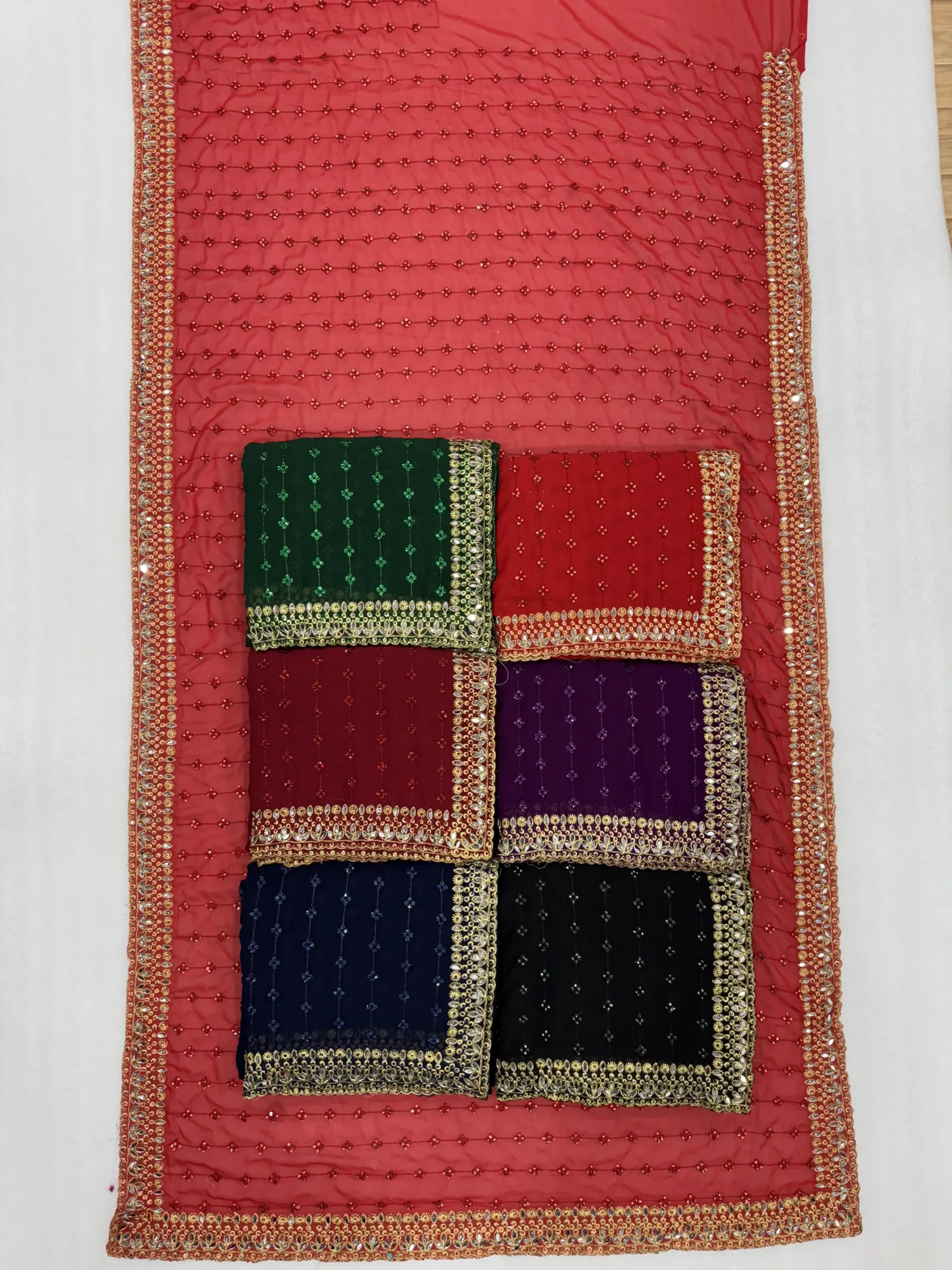 Buy Bollywood Style Border Saree - Image 7