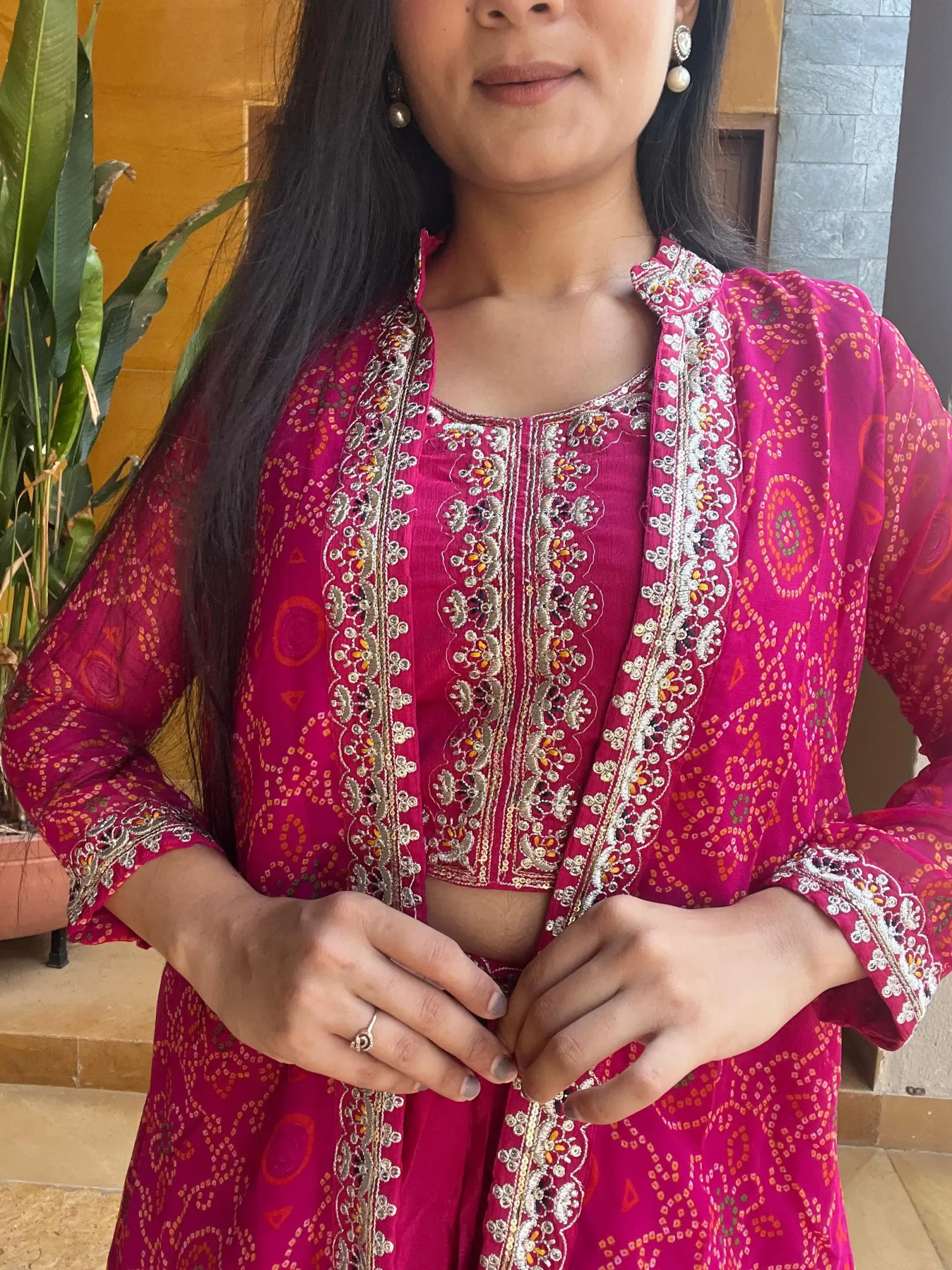 Buy Stylish Lehenga Choli with Shrug - Image 5