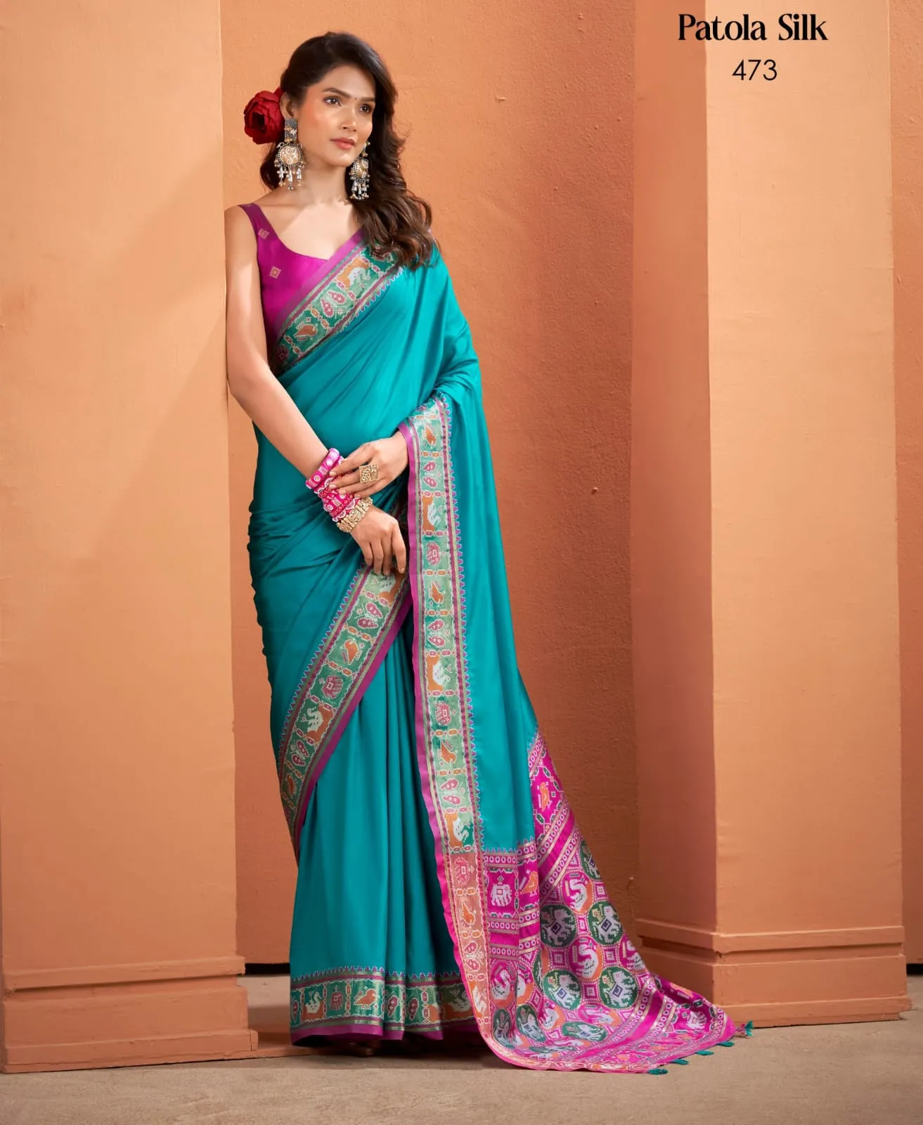 Diwali Pooja Special Patola Sarees - Image 10