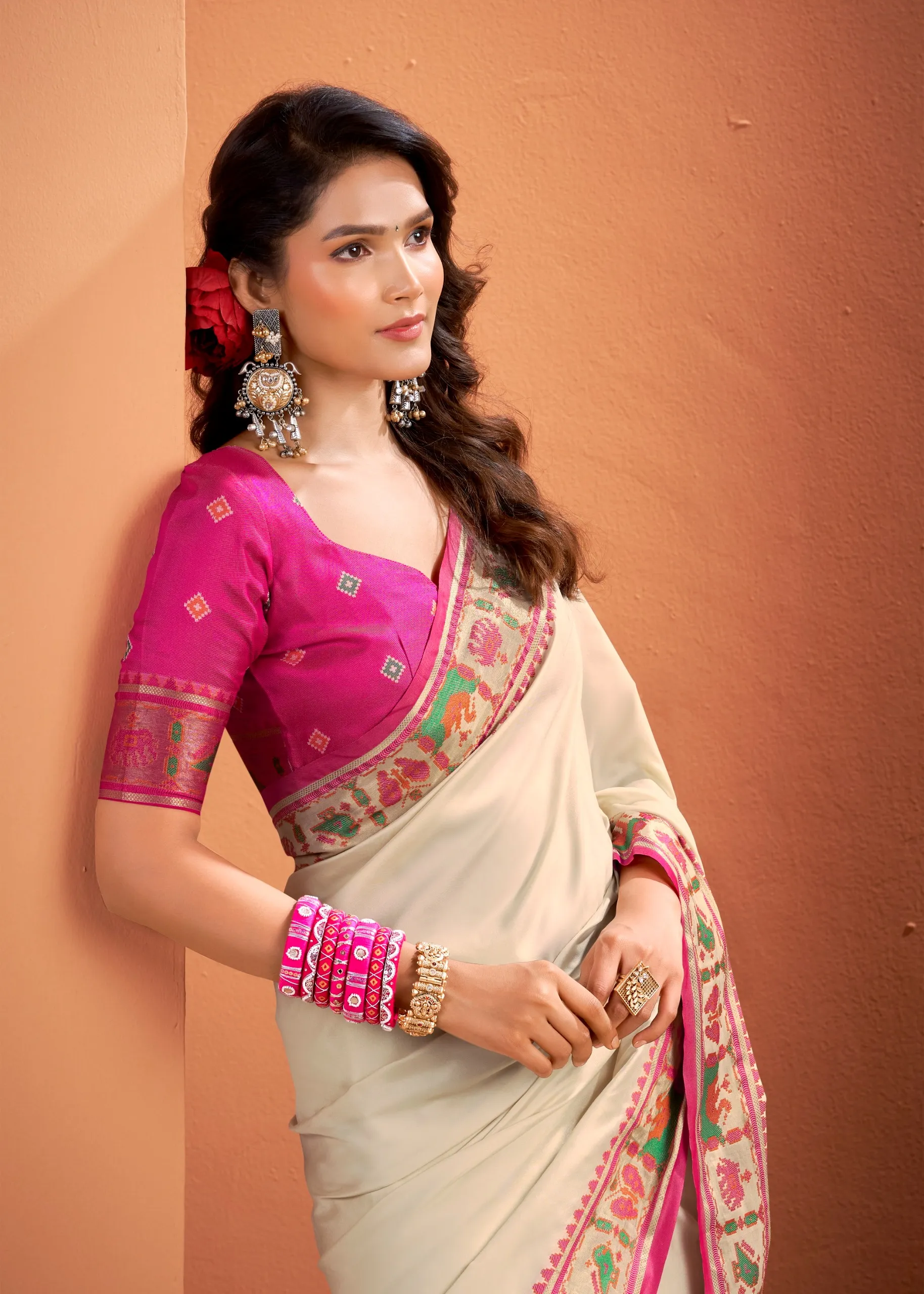 Diwali Pooja Special Patola Sarees - Image 11