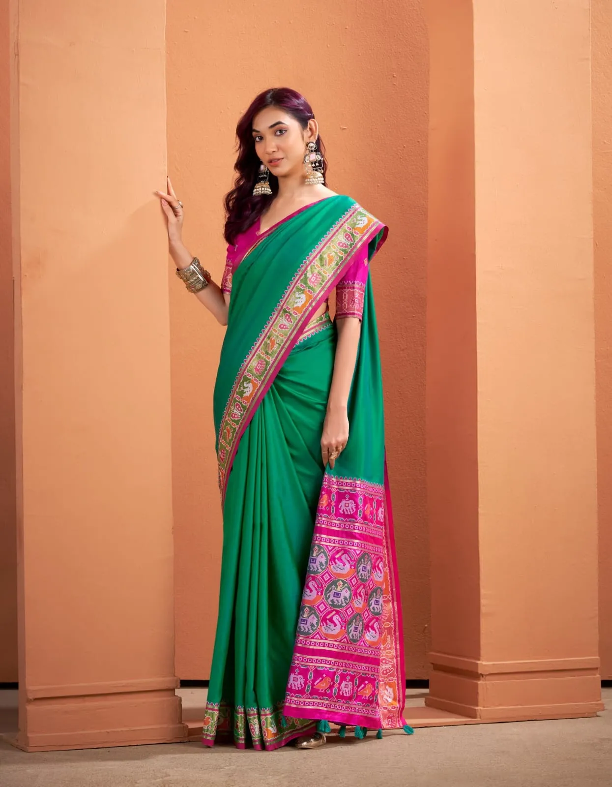 Diwali Pooja Special Patola Sarees - Image 7