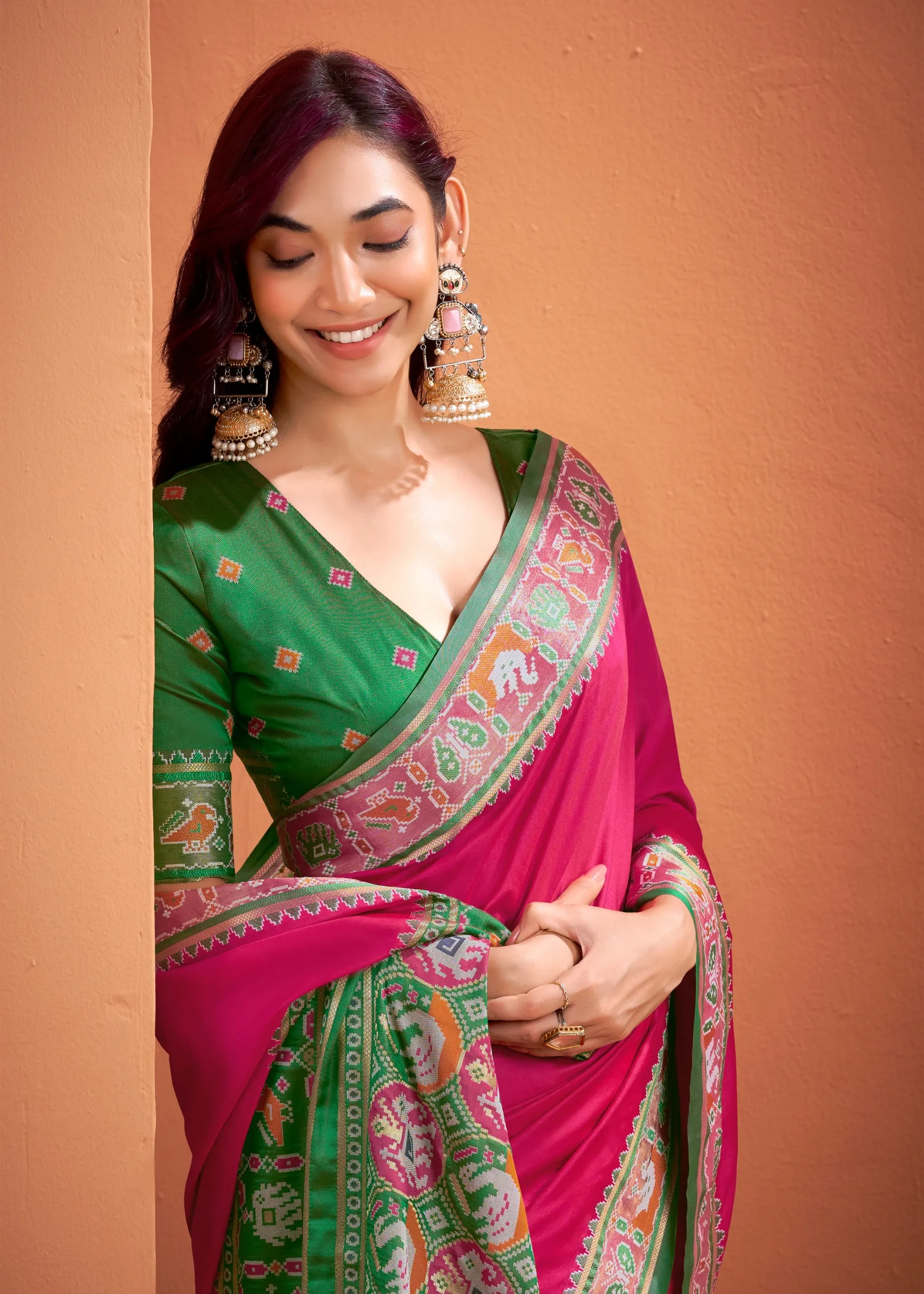 Diwali Pooja Special Patola Sarees - Image 8