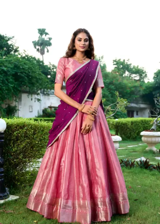Festive Special Kanchipuram Lehenga Choli