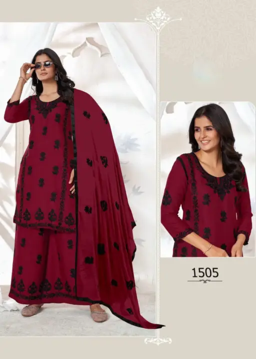 Festive Wear 3piece Kurti Set