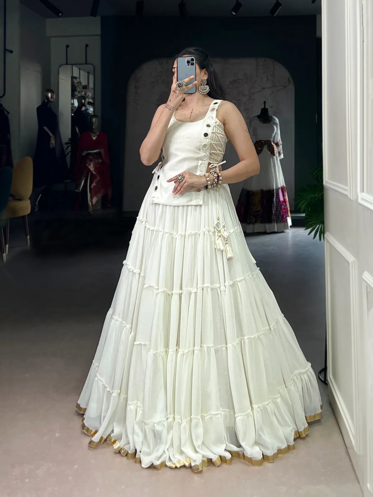 Festive Wear Garba Dress 2025 - Image 5