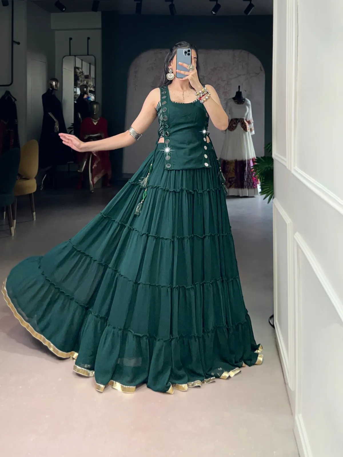 Festive Wear Garba Dress 2025 - Image 6