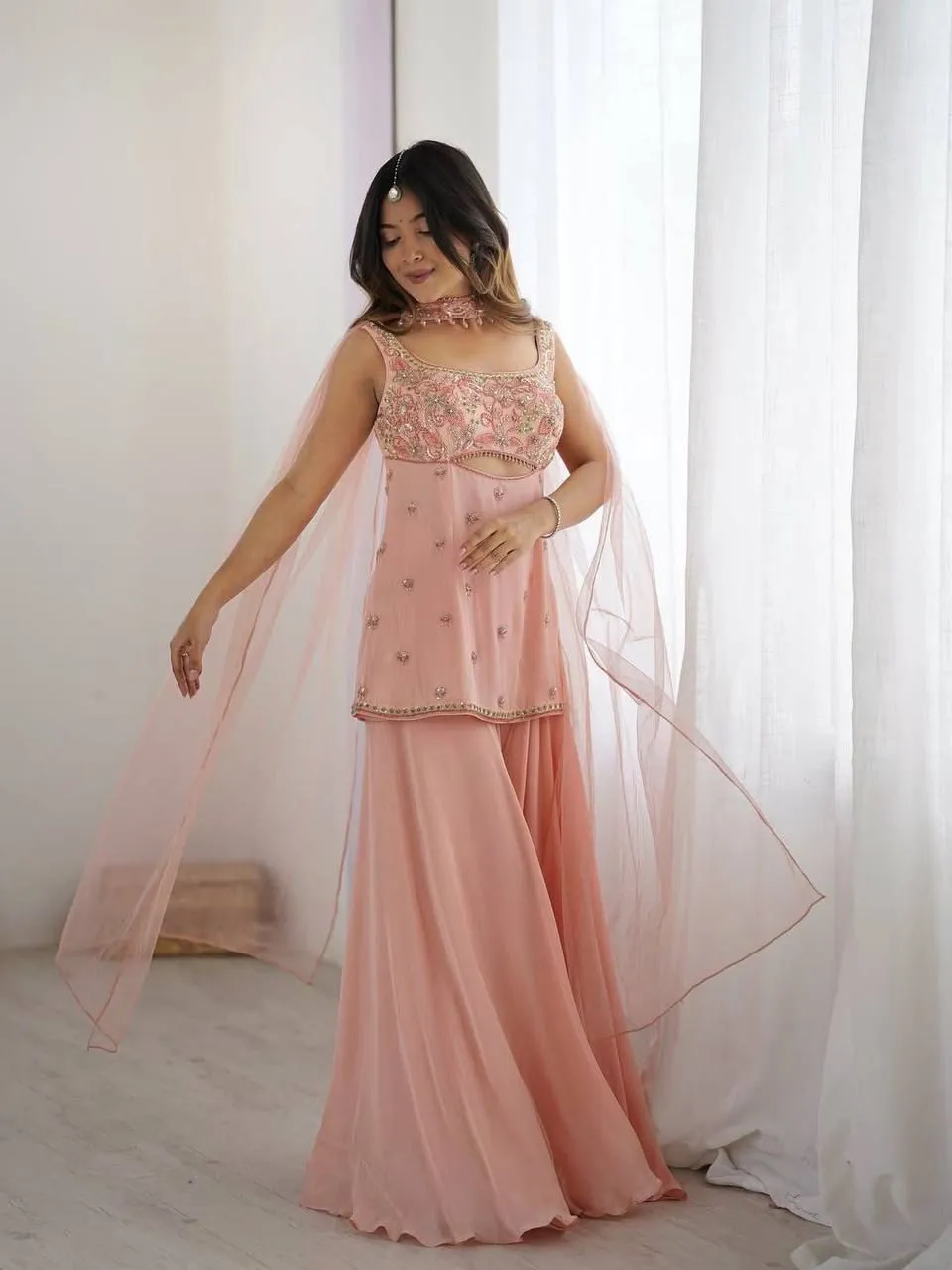 Festive Wear indo Western Salwar Suit - Image 5
