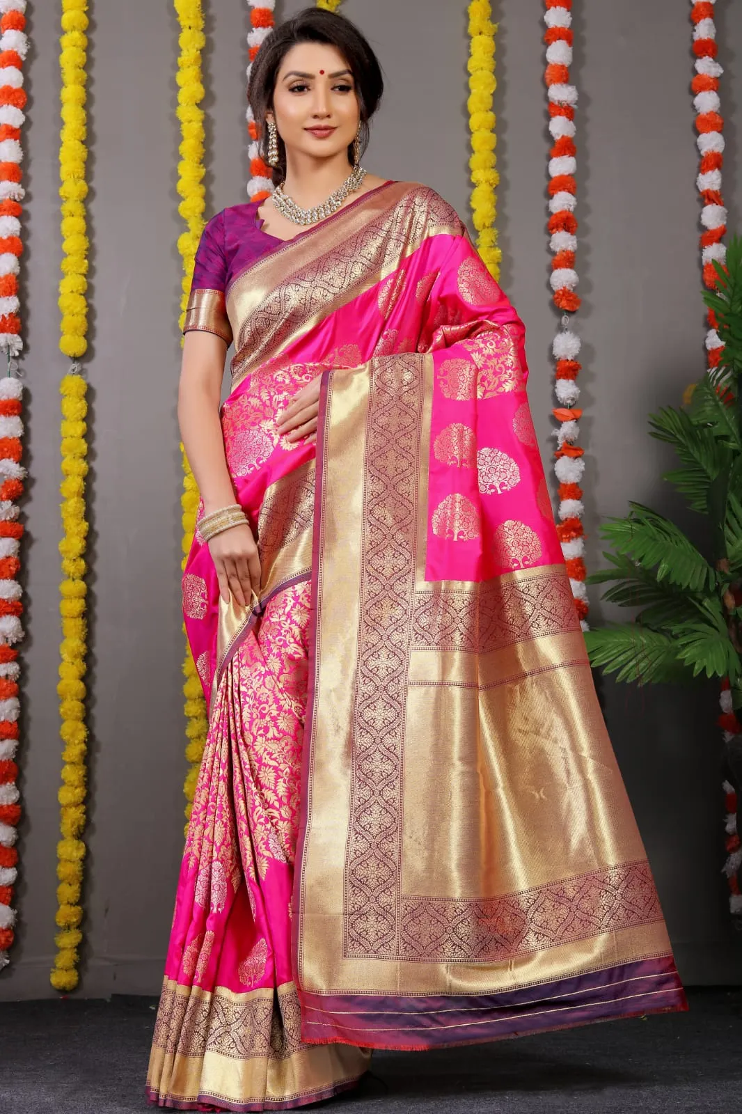 Kanchipuram Handloom Silk Sarees - Image 5