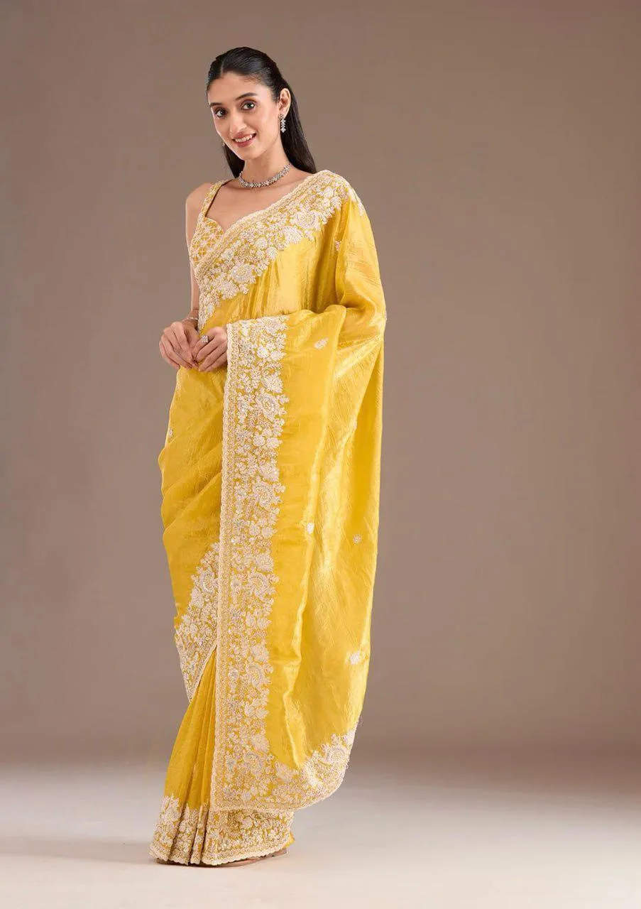 Pastel Shade Wedding Sarees 2025 - Image 4