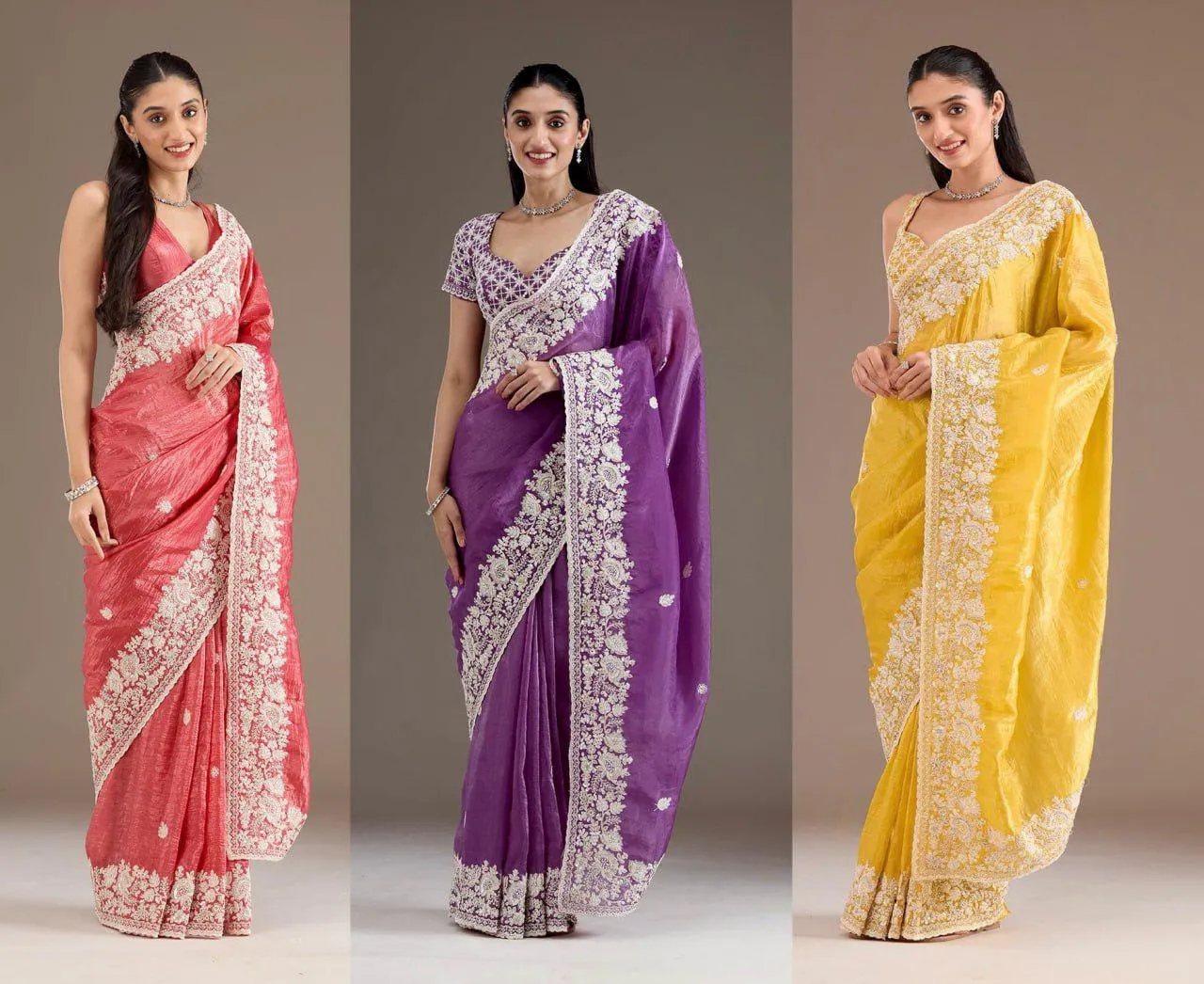Pastel Shade Wedding Sarees 2025 - Image 5
