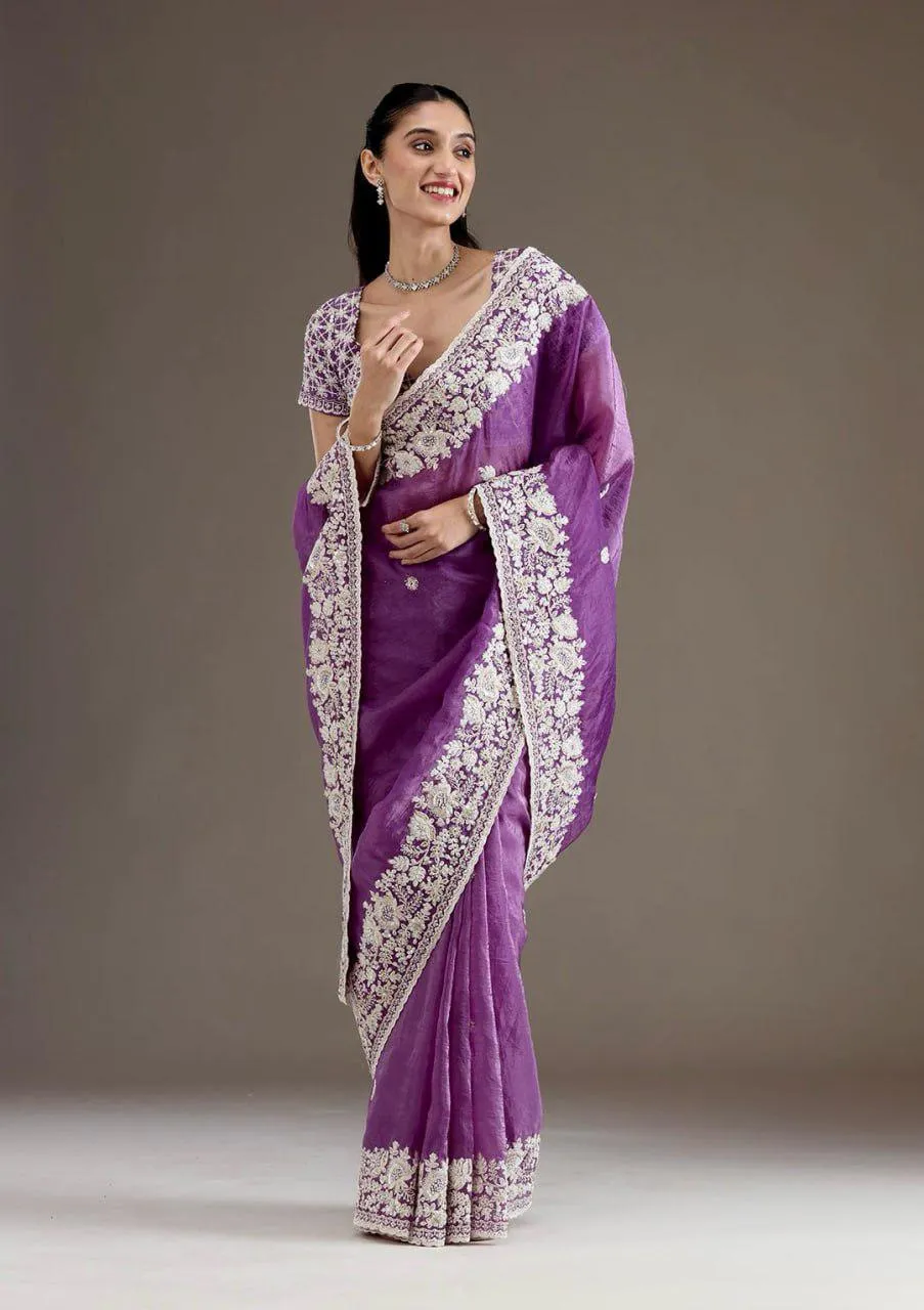 Pastel Shade Wedding Sarees 2025 - Image 7