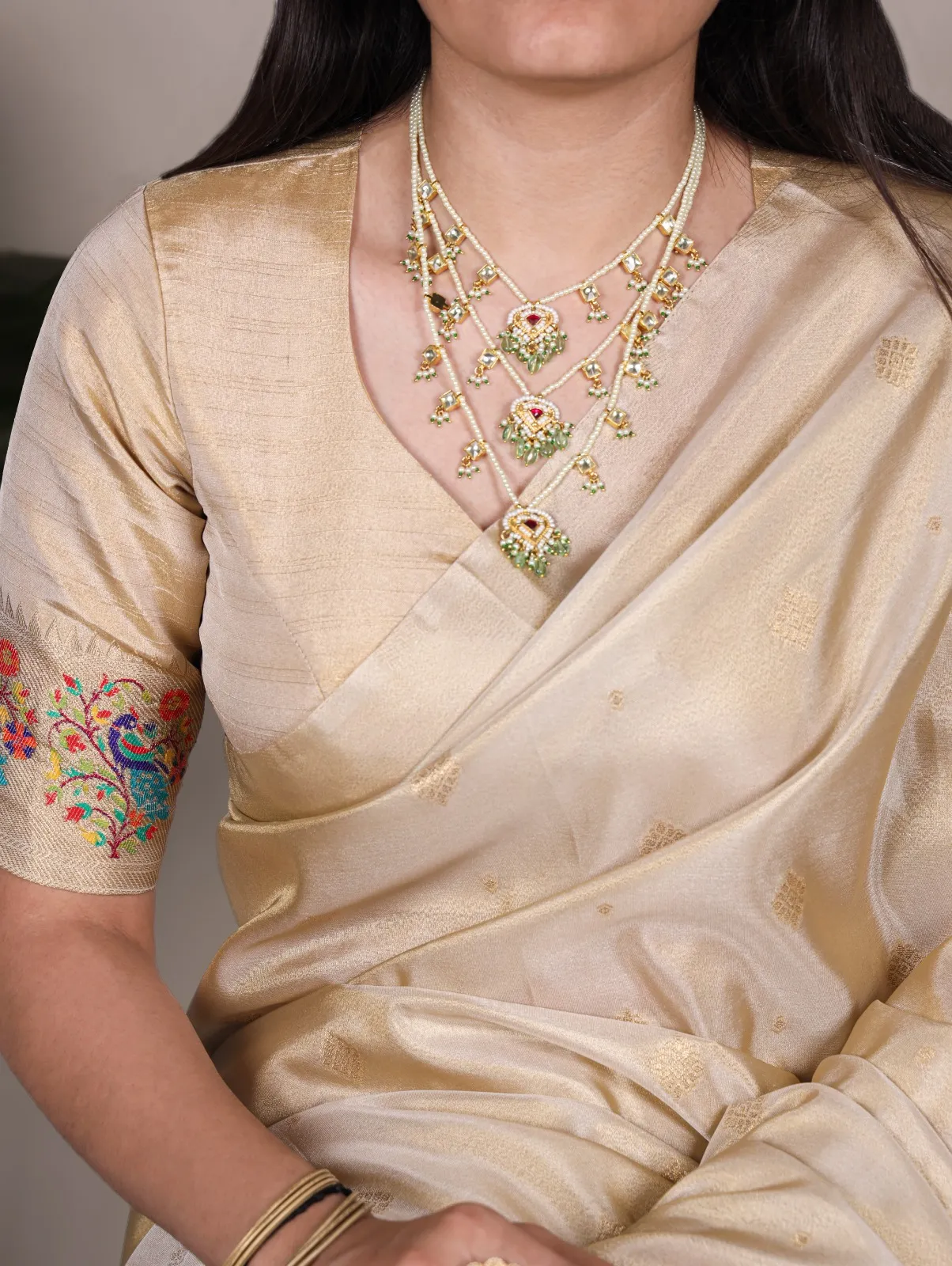 Pooja Special Paithani Saree Premium - Image 2
