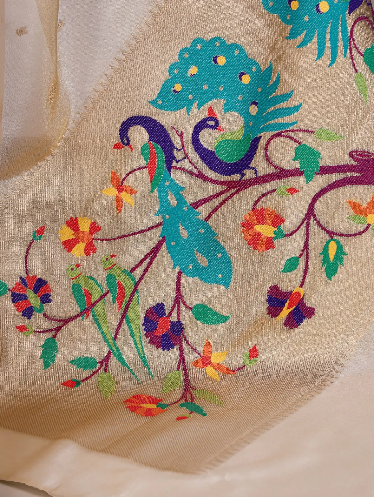 Pooja Special Paithani Saree Premium - Image 4