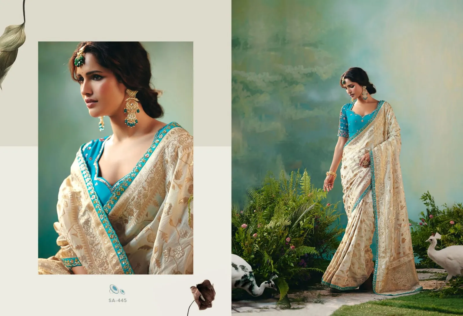 Premium Wedding Saree Design 2025 - Image 11
