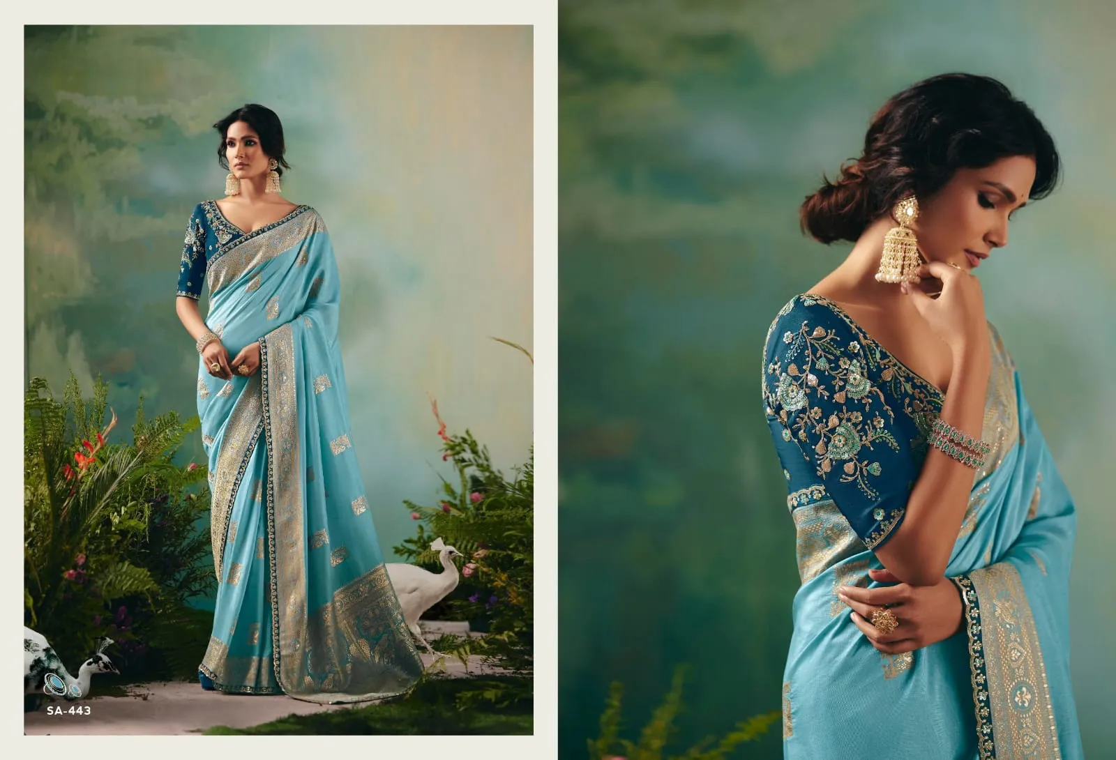 Premium Wedding Saree Design 2025 - Image 14