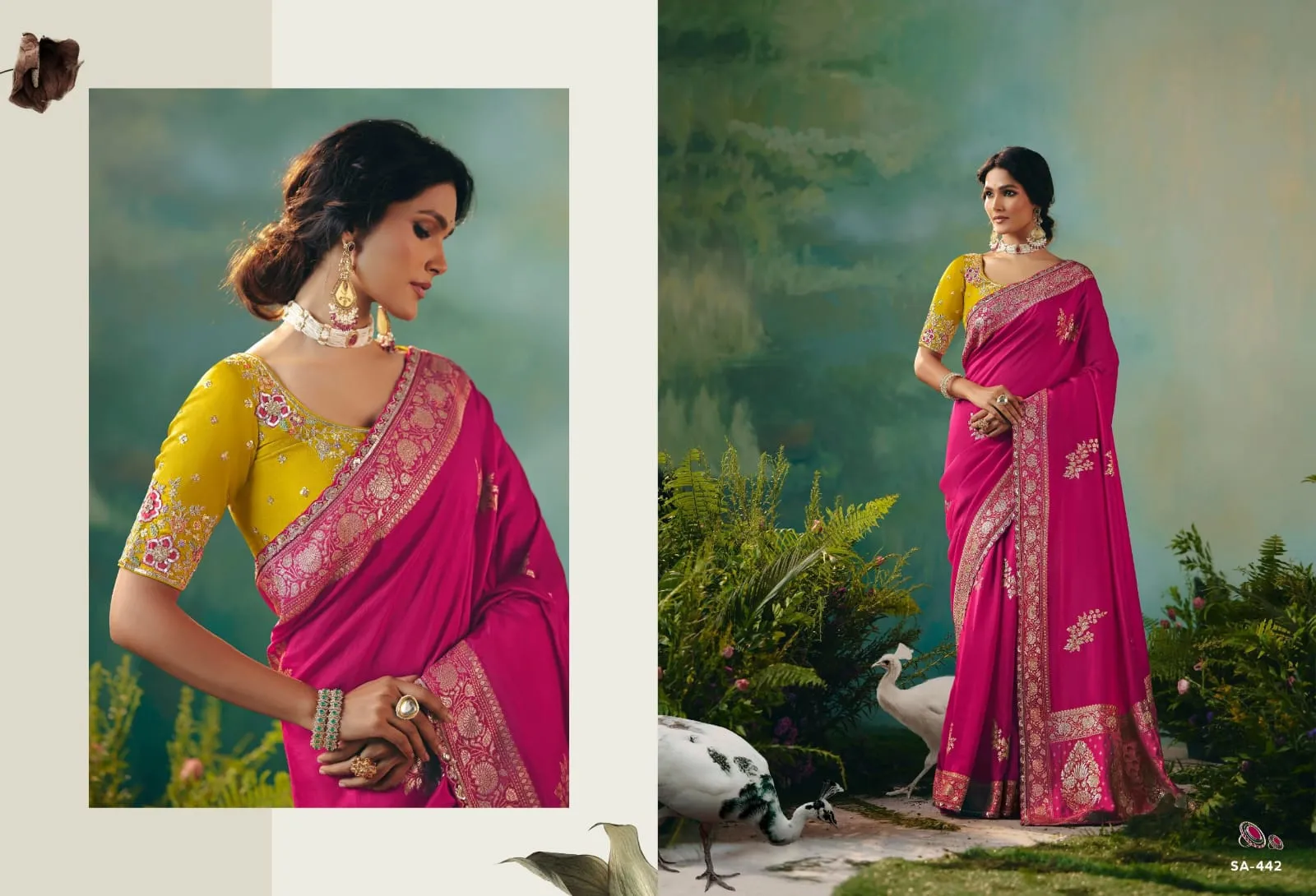 Premium Wedding Saree Design 2025 - Image 7