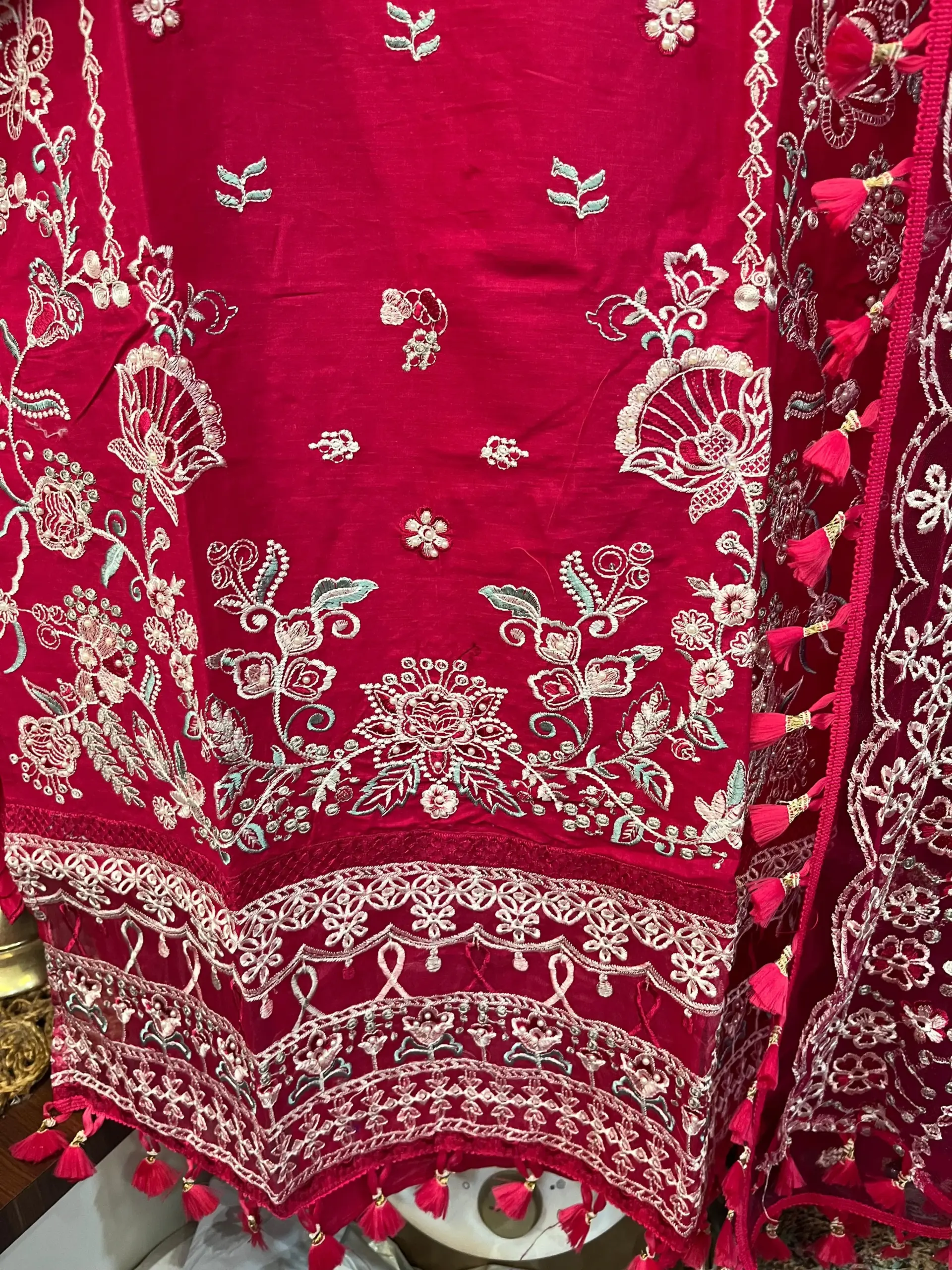Readymade Pakistani Straight Suit - Image 2