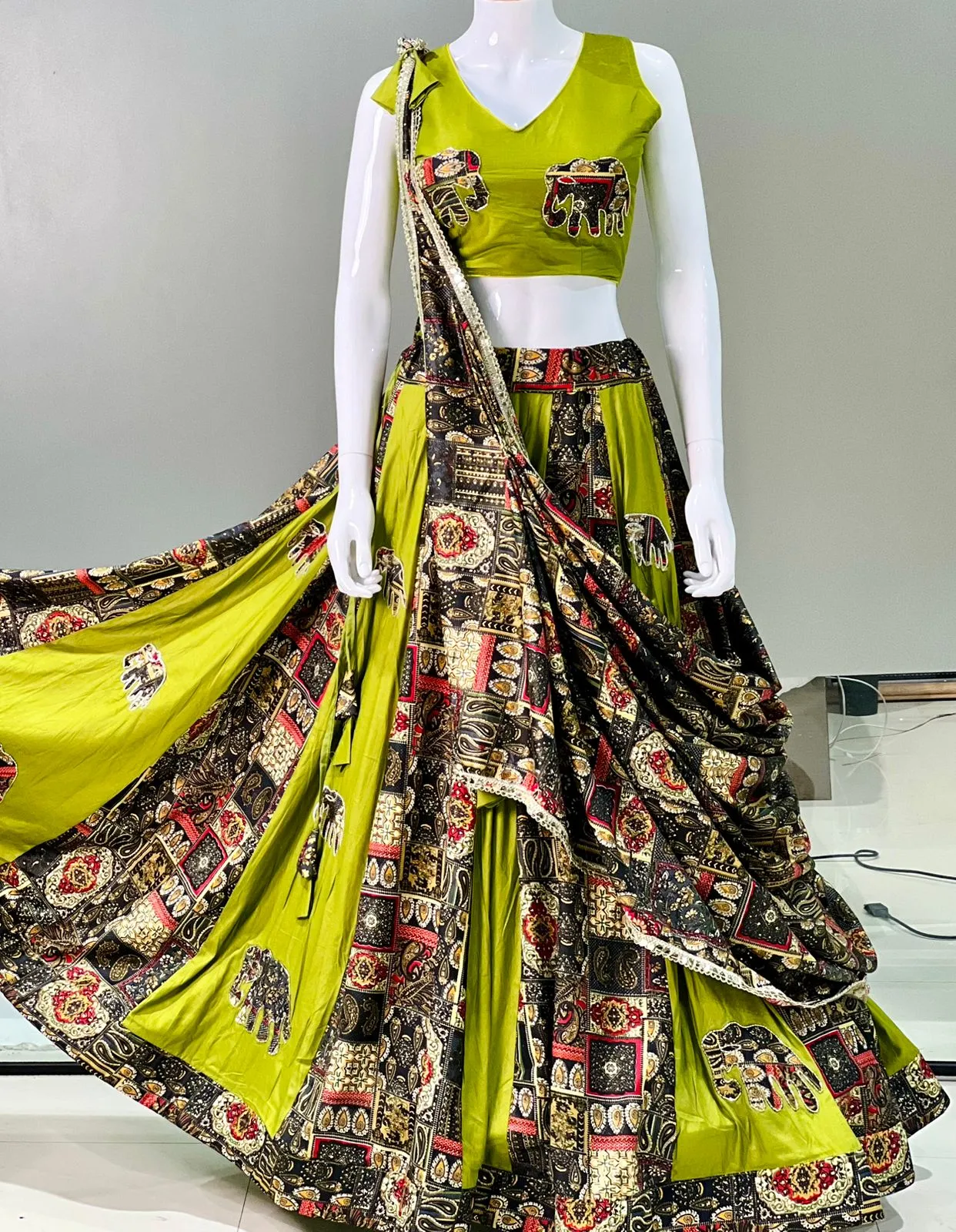 Readymade Printed Chaniya Choli Navratri 2025 - Image 8