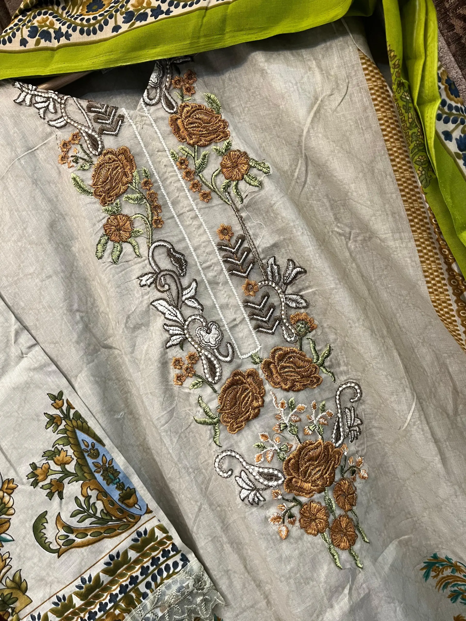 Readymade Straight Pakistani Salwar - Image 2