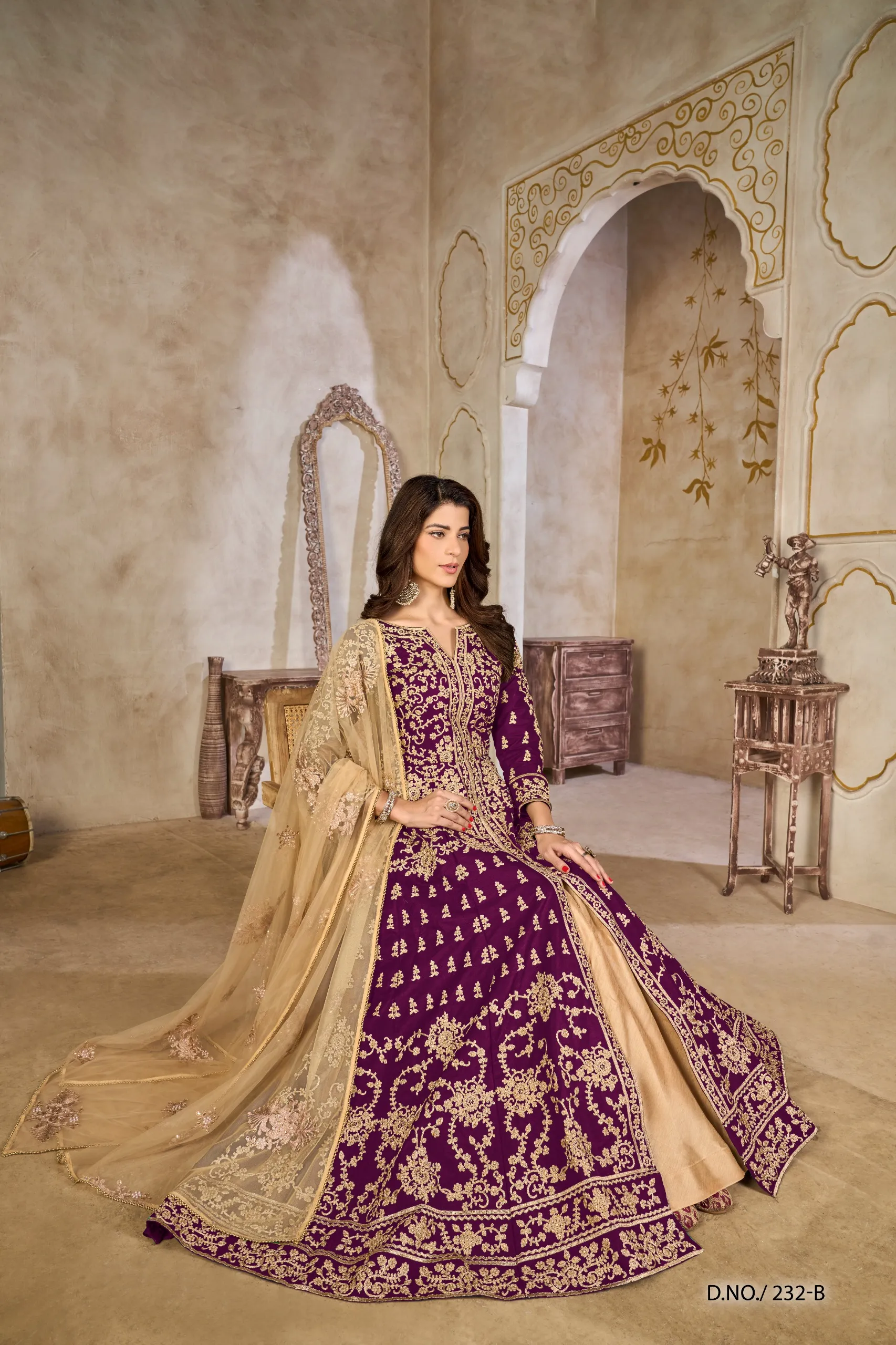Wedding Special Slit Cut Anarkali Suit - Image 3