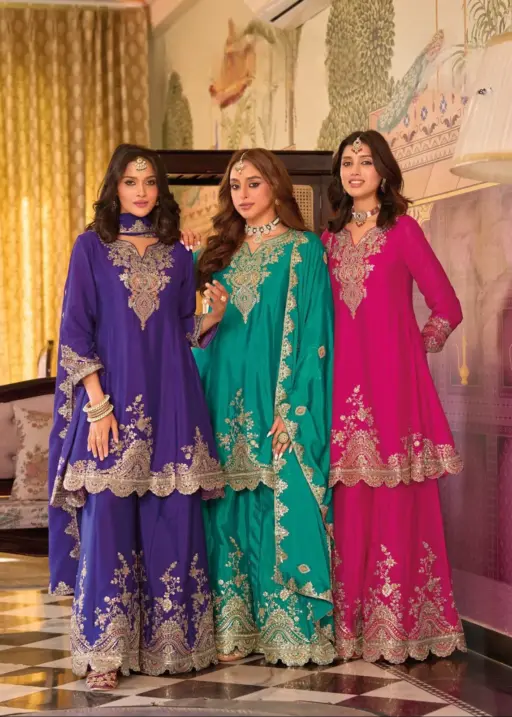 Wedding Wear Sharara Salwar Suit