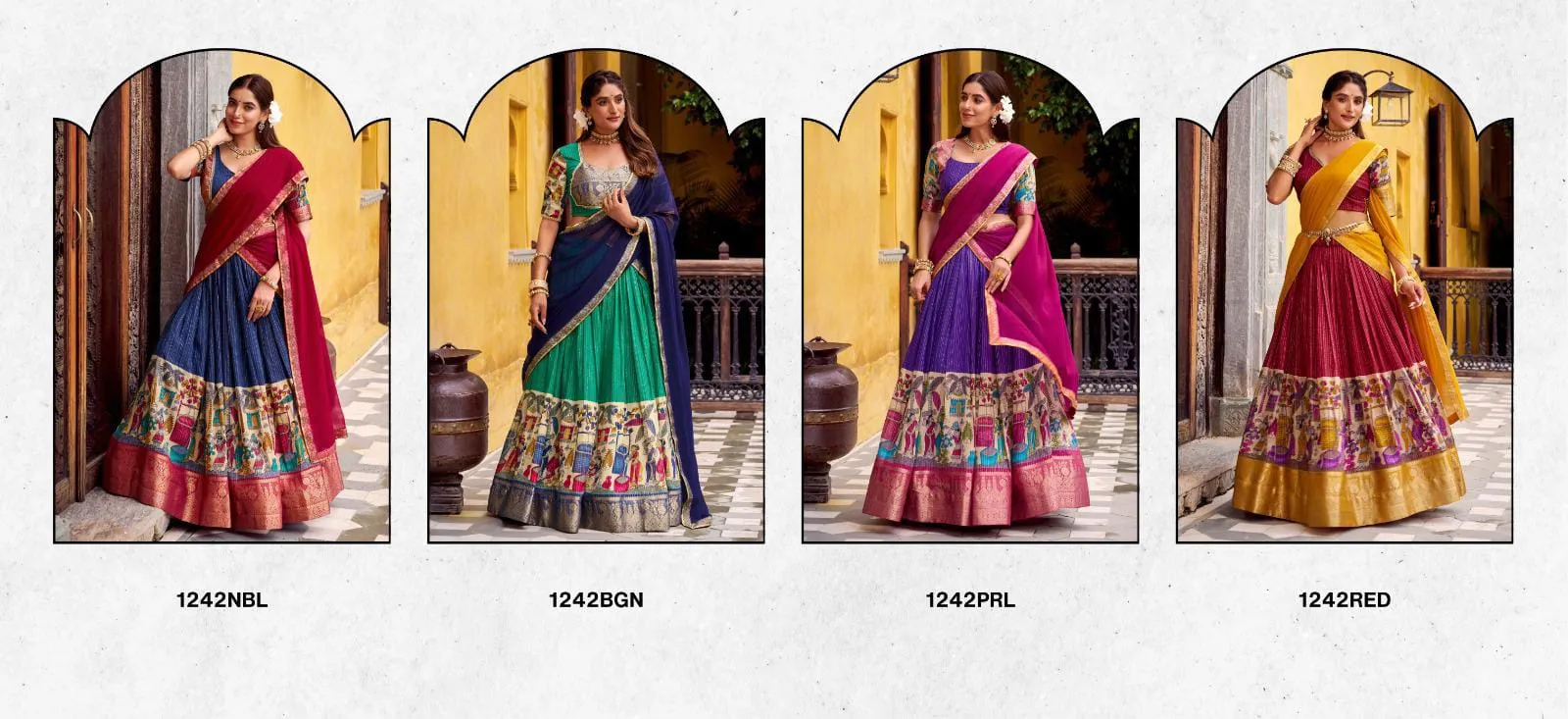 Festive Wear Designer Kalamkari Printed Lehenga Choli - Image 6