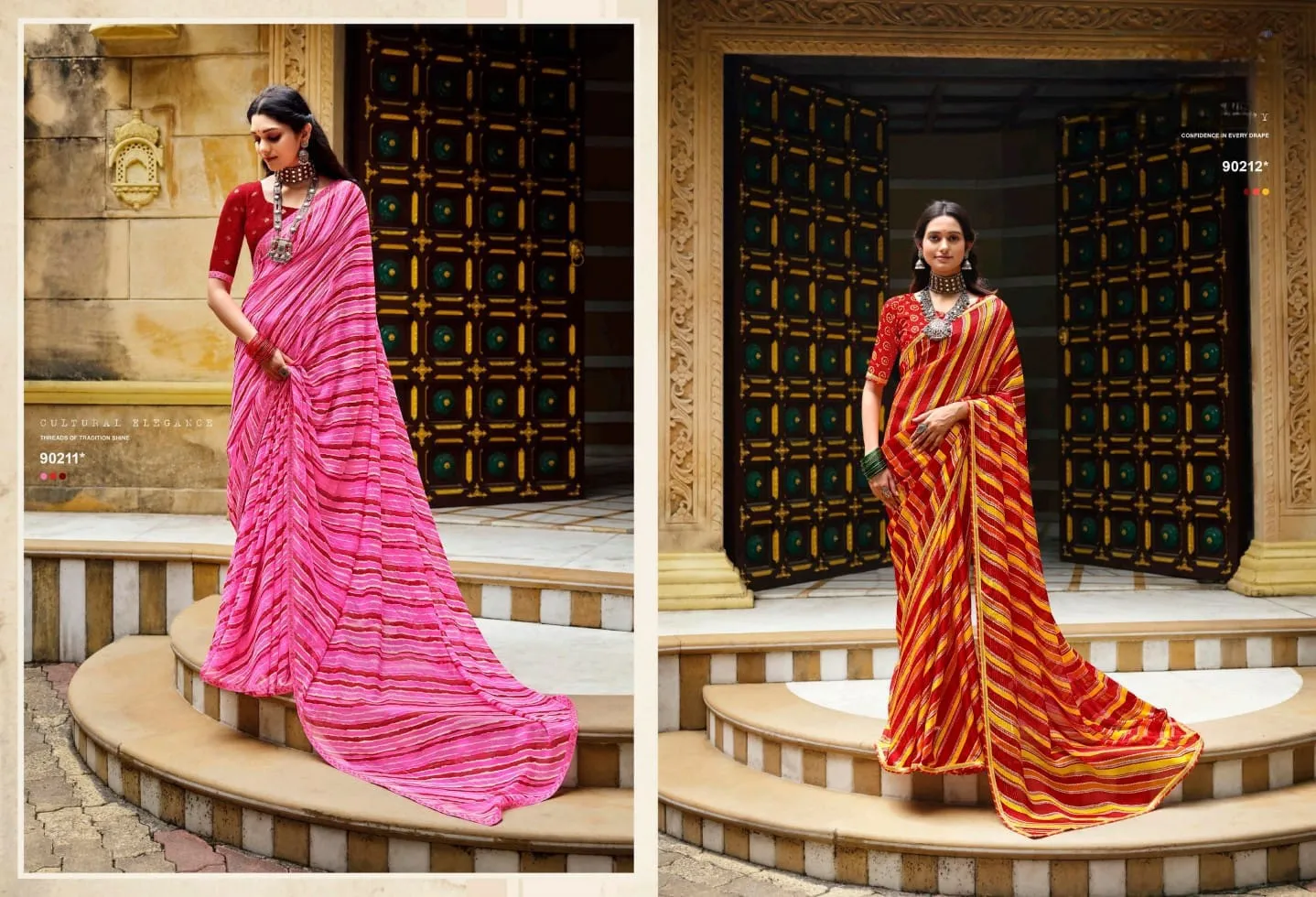 Festive Wear Traditional Sarees - Image 6