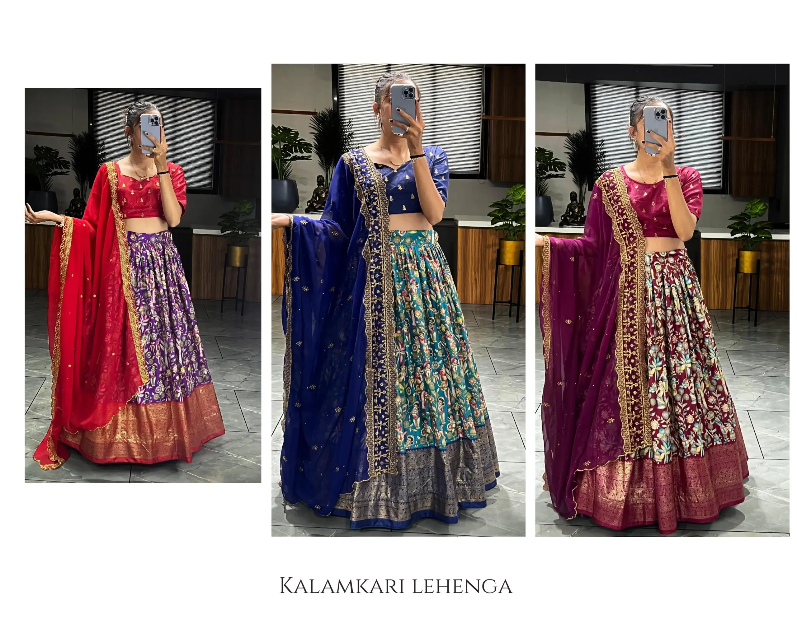 Kalamkari Lehenga Collection 2025 - Image 3