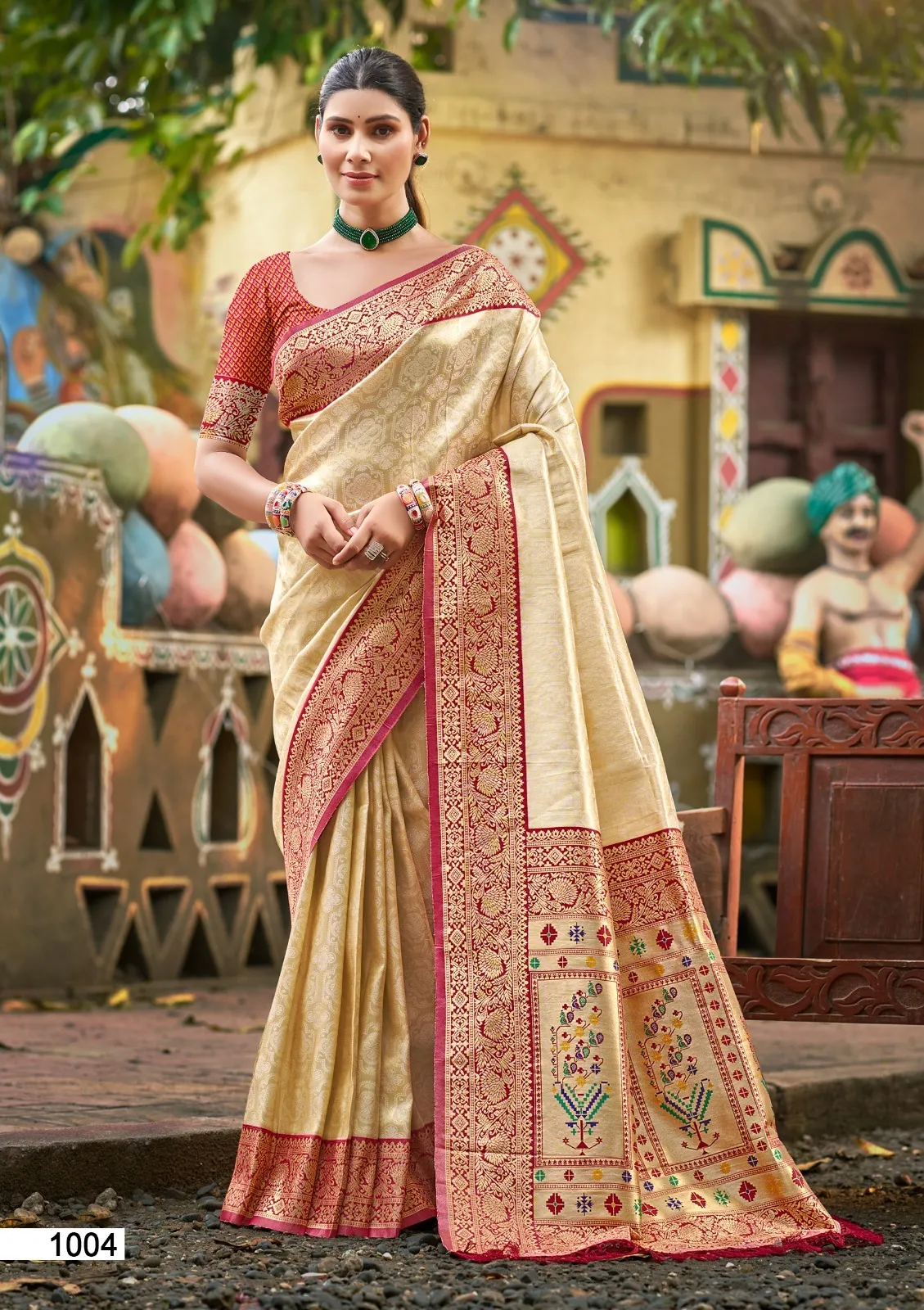 Premium Kanjivaram Silk Sarees - Image 5