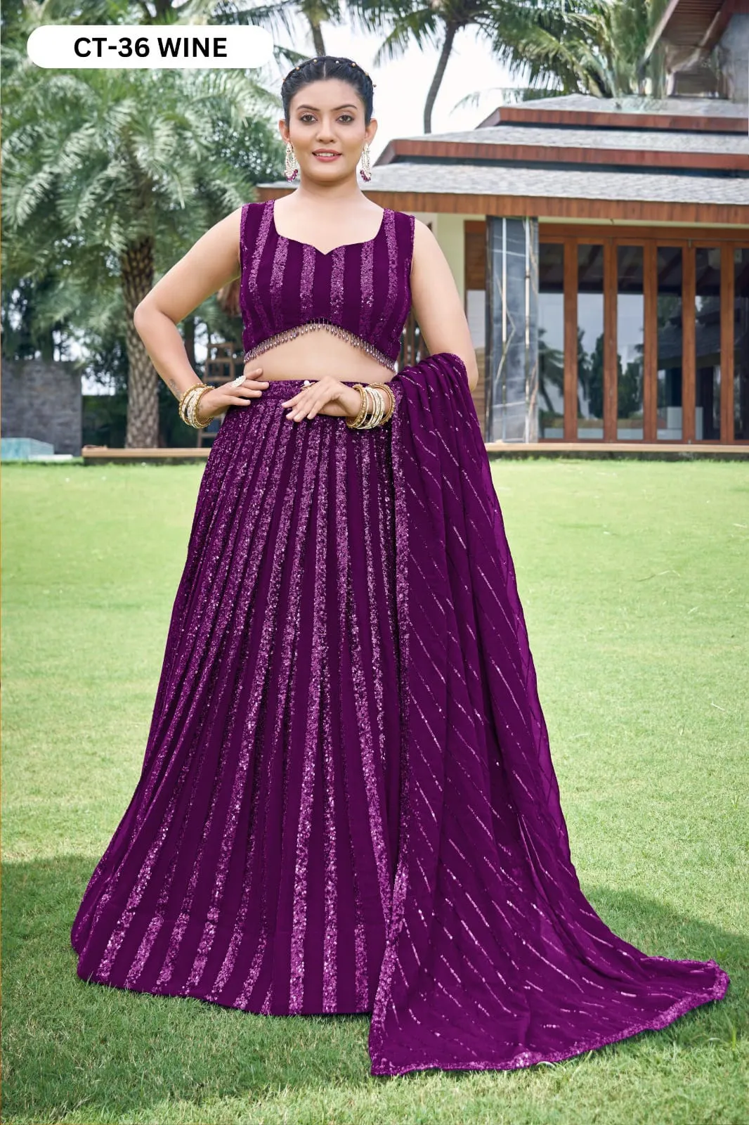 Sangeet Wear Readymade Lehenga