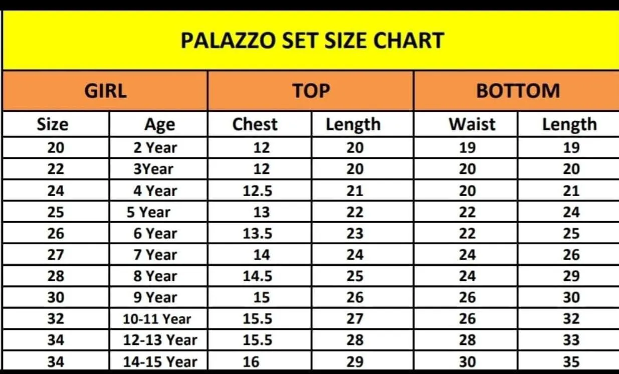 Small Girls Plazzo Salwar Kids Wear - Image 2