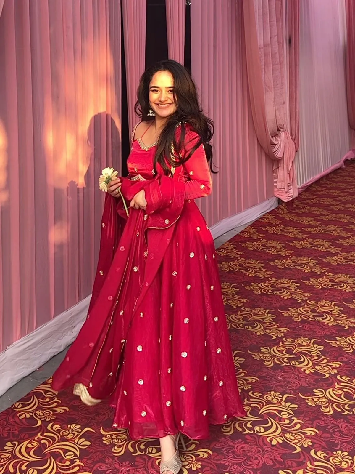 Most Viral Red Ethnic Anarkali Suit - Image 4