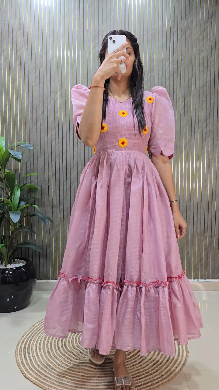 Premium Trending Handwork Gown