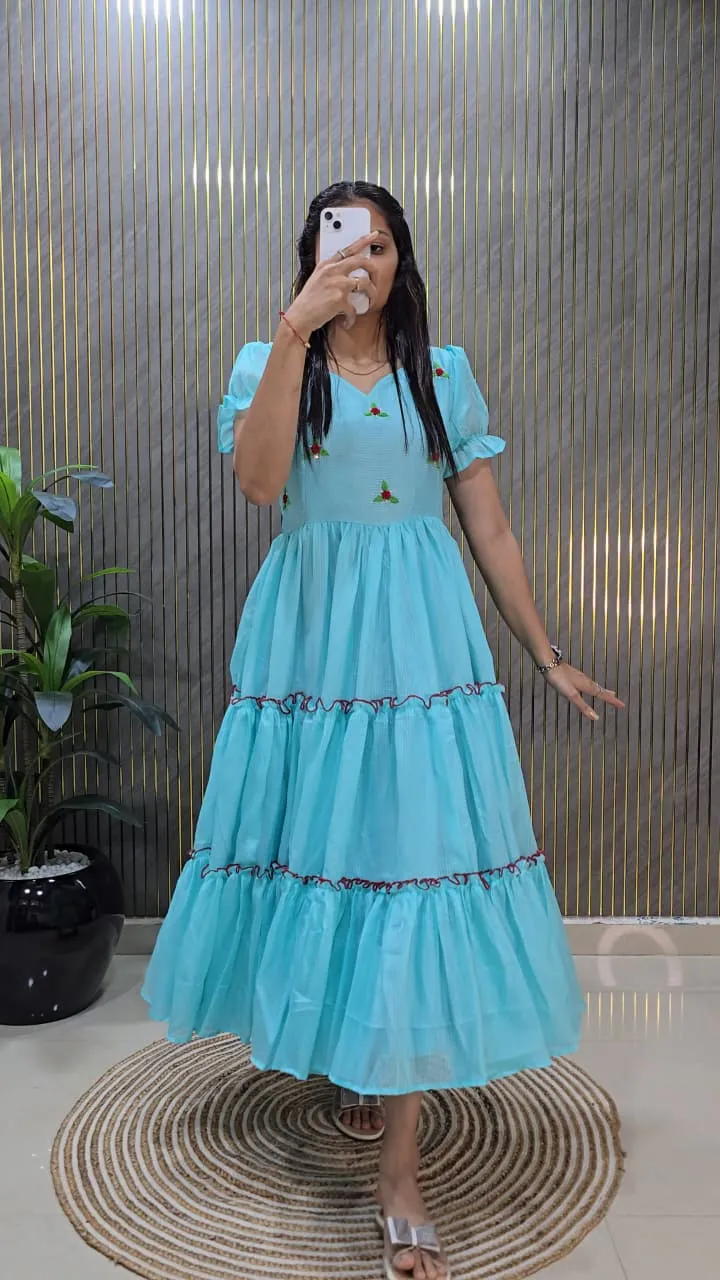 Premium Trending Handwork Gown - Image 6